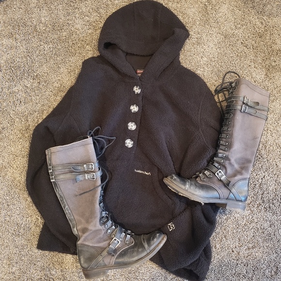 Avalanche Tops - Avalanche Black Thermal Insulation Hoodie 2X